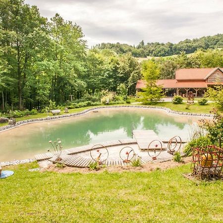 Country House With A Pool In Medvednica Nature Park Zagreb Bagian luar foto